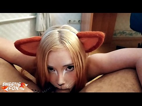 ❤️ E folo e Kitsune le titi ma le cum i lona gutu Pono ❤
